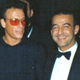 Con Jean Claude Van Damme, serata di gala UNESCO