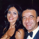 con Mariagrazia Cucinotta, serata di gala UNESCO